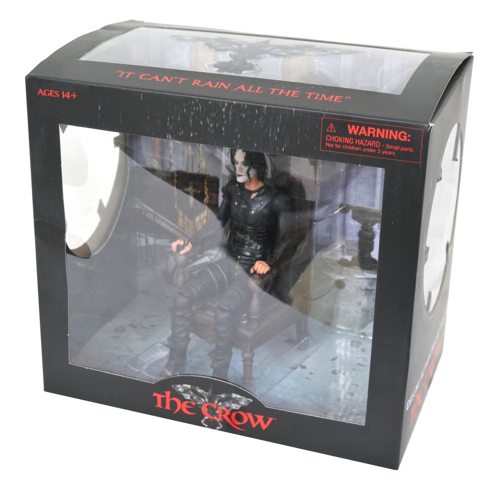 The Crow Deluxe Action Figure Eric Draven in Chair SDCC 2021 Exclusive 18 cm