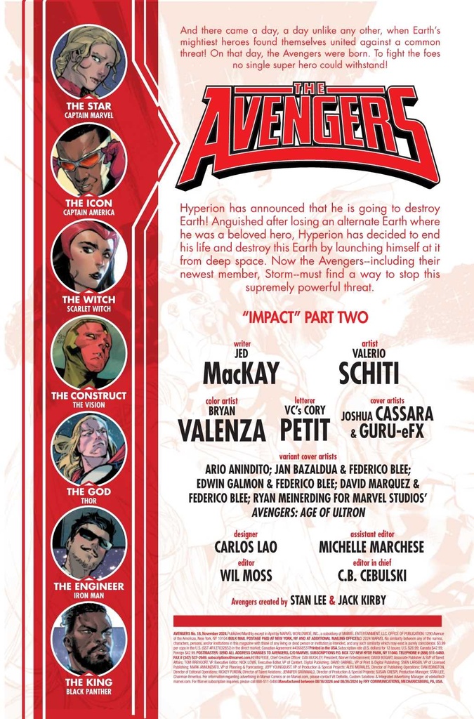 AVENGERS #18