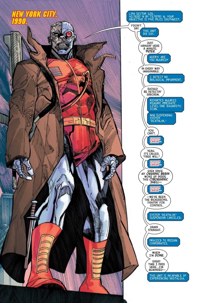 DEATHLOK 50TH ANN SPECIAL #1 DENYS COWAN VAR