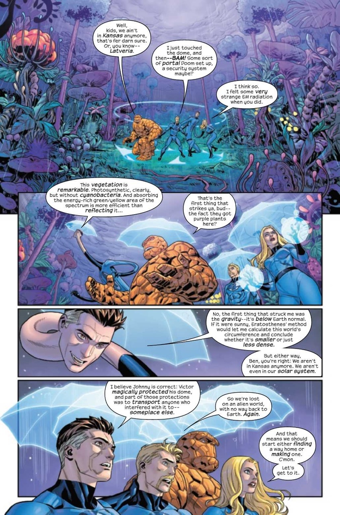 FANTASTIC FOUR #25 GALLOWAY SATURDAY MORNING CONNECT VAR