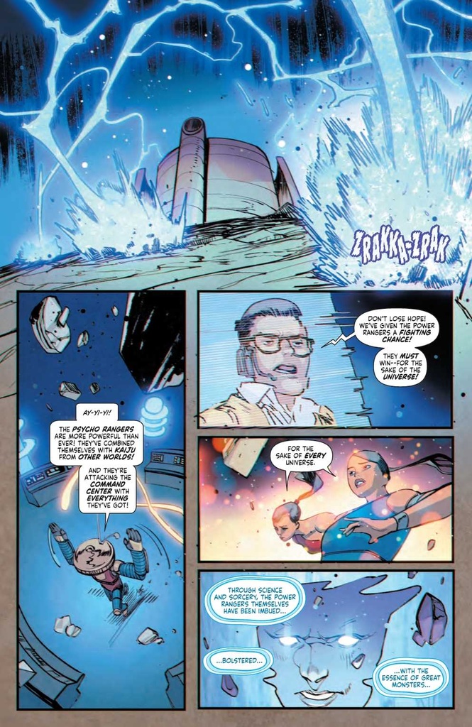 GODZILLA VS MMPR II #5 CVR A RIVAS