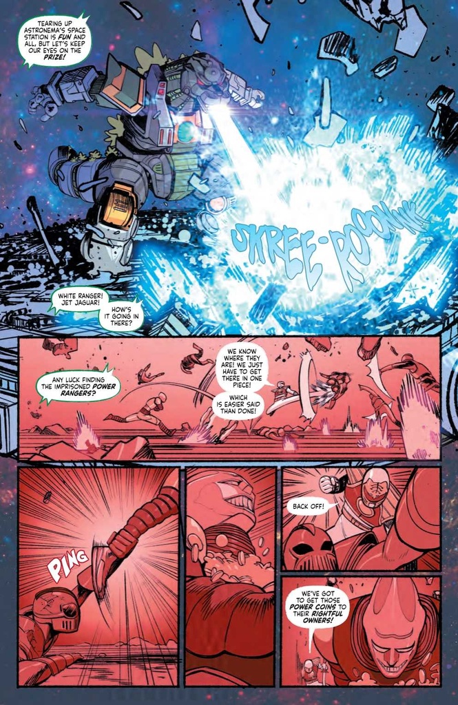 GODZILLA VS MMPR II #5 CVR B SANCHEZ
