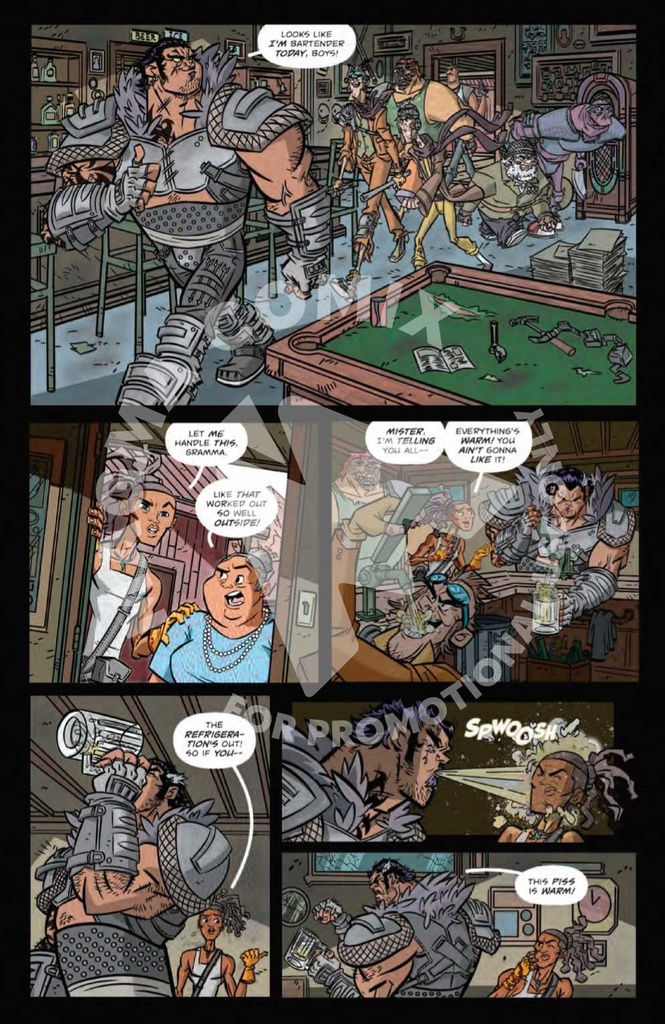 GREASER GEMINI BLUES #1 2ND PTG STEPHEN JONES CVR
