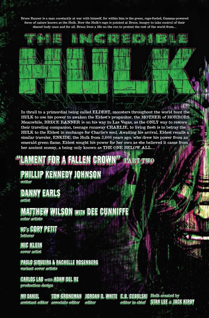 INCREDIBLE HULK #16 EDWIN GALMON DISCO DAZZLER VAR