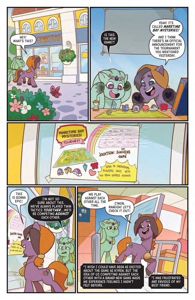 MLP MARETIME MYSTERIES #4 CVR B GRANT