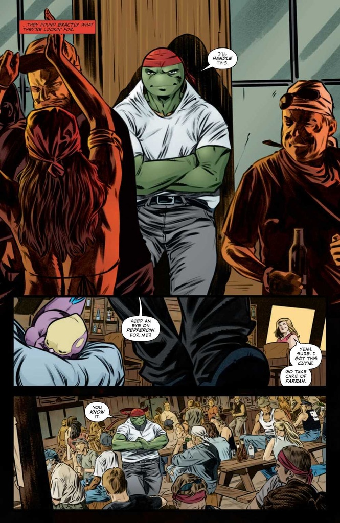 TMNT MUTANT NATION #1 CVR B FEDERICI