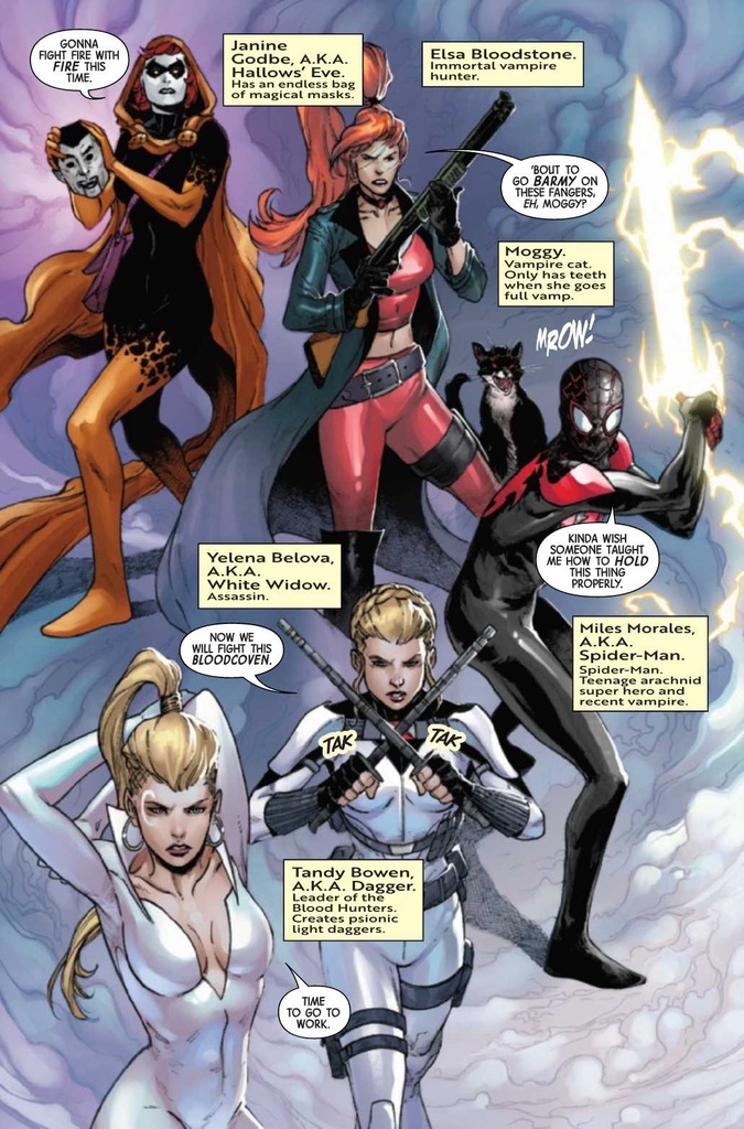 BLOOD HUNTERS #3 (OF 5) DAVID MESSINA VAR