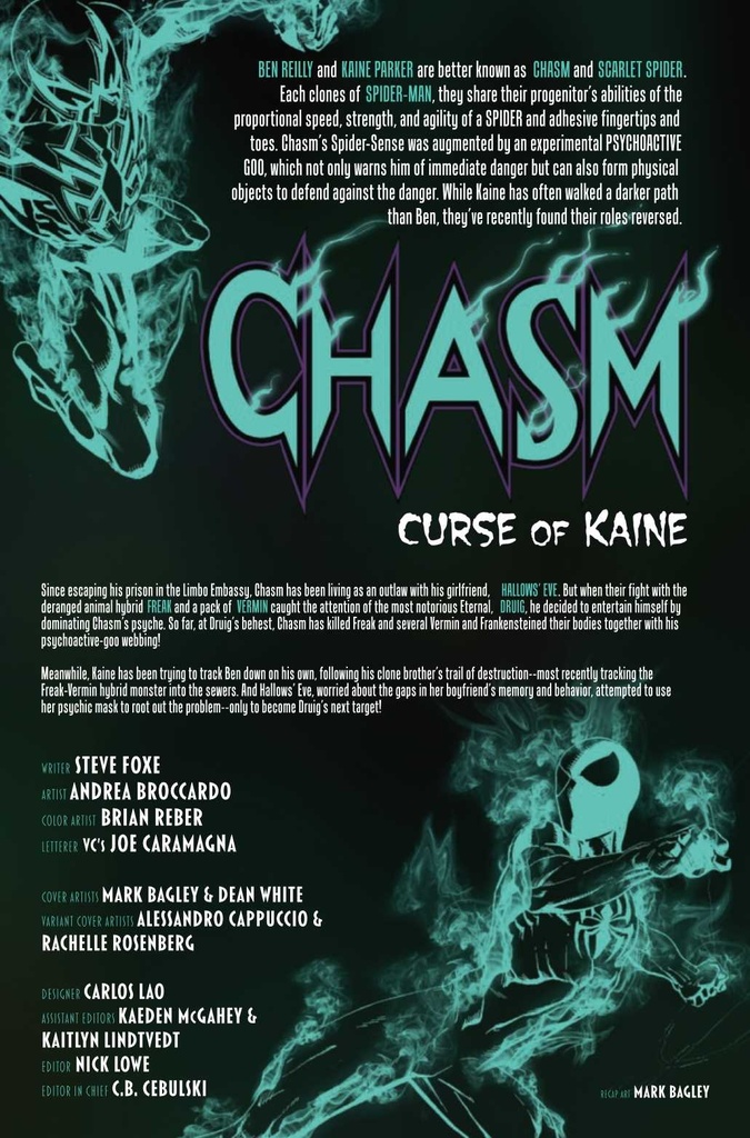 CHASM CURSE OF KAINE #3 (OF 4) ALESSANDRO CAPPUCCIO VAR