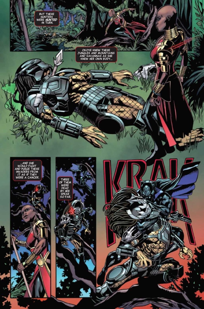 PREDATOR VS BLACK PANTHER #3 (OF 4) ANDREI BRESSAN VAR