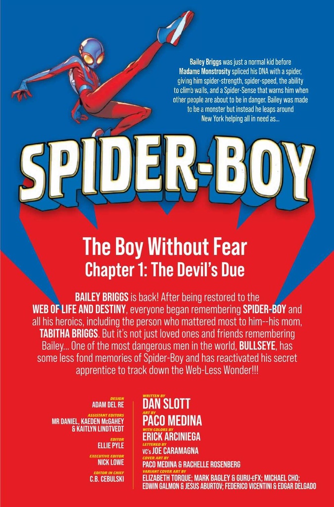 SPIDER-BOY #12 FEDERICO VICENTINI STORMBREAKERS VAR
