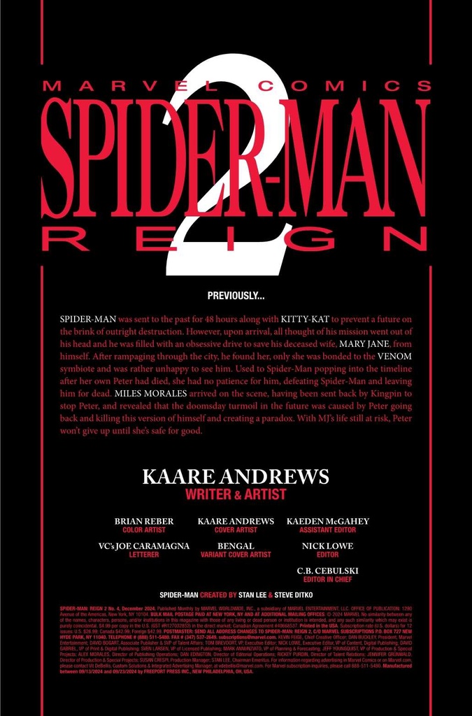 SPIDER-MAN REIGN 2 #4 (OF 5) BENGAL VAR