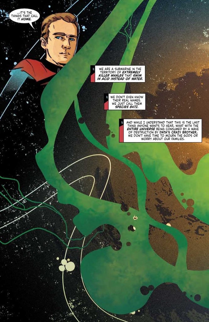 STAR TREK #25 CVR B KANGAS