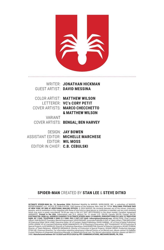 ULTIMATE SPIDER-MAN #10