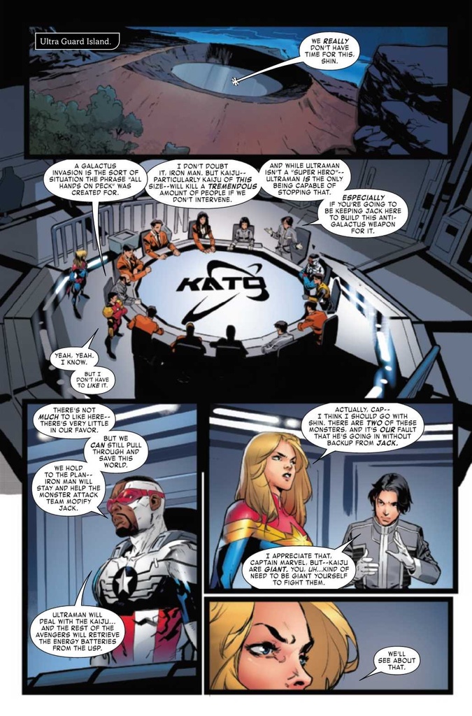 ULTRAMAN X THE AVENGERS #2 (OF 4) FRANCESCO MOBILI VAR