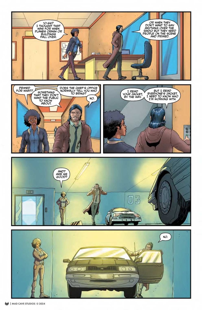 EXIT CITY #1 (OF 4) CVR B SHANE CONNERY VOLK