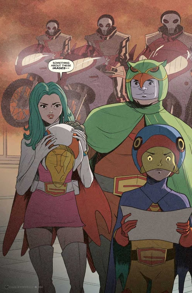 GATCHAMAN JUN APEX HEART ONESHOT CVR A TOMMY LEE EDWARDS