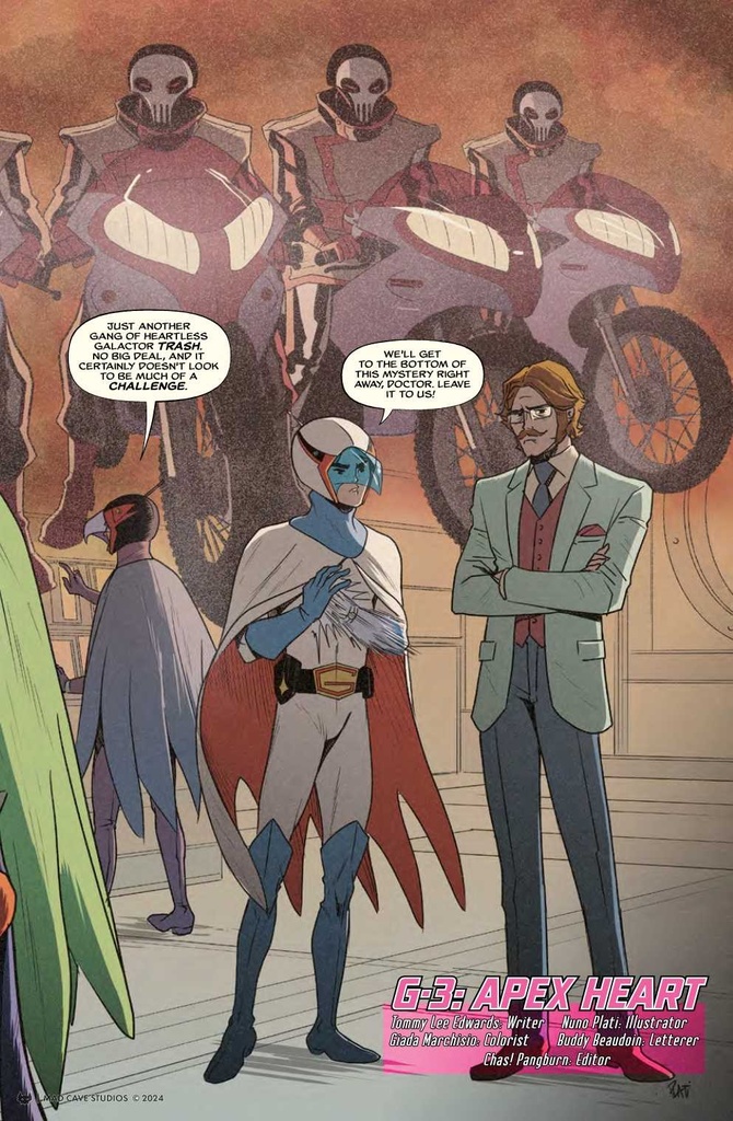 GATCHAMAN JUN APEX HEART ONESHOT CVR B ERIC CANETE