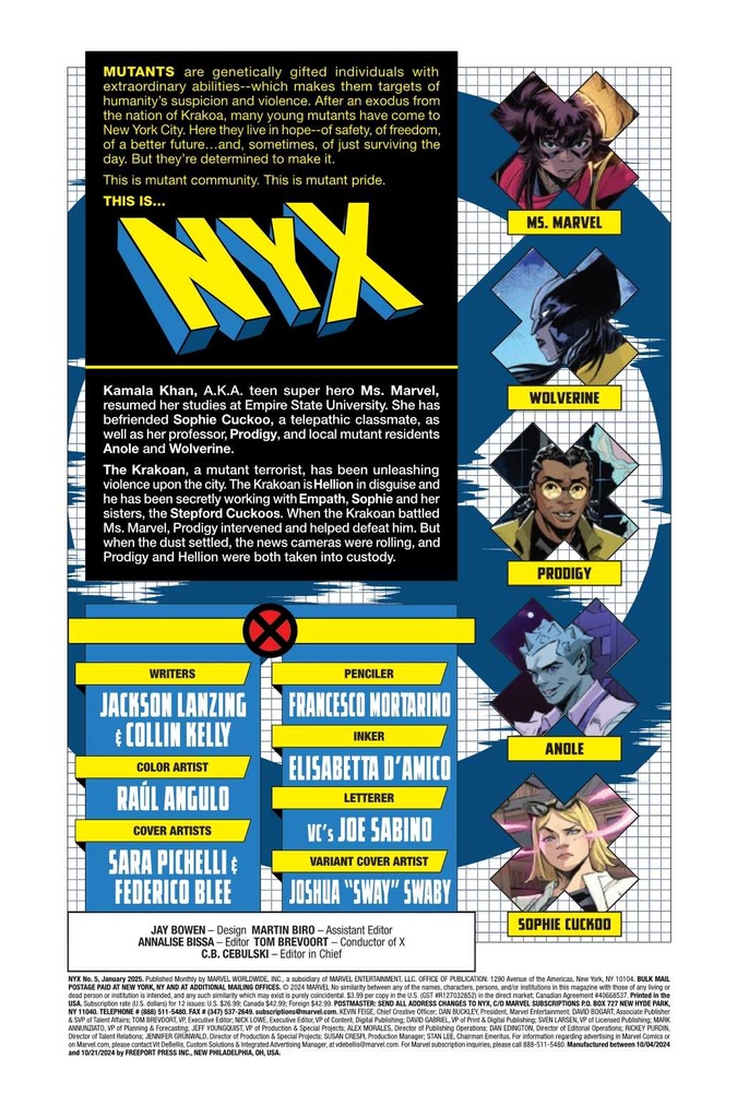 NYX #5