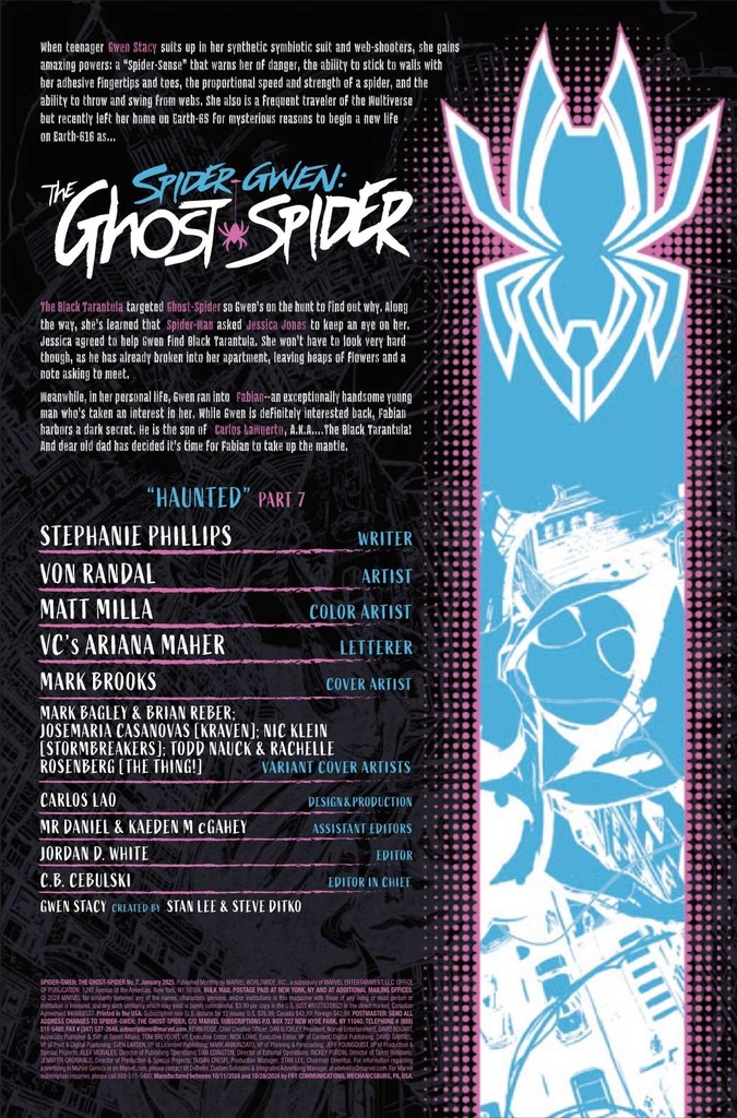 SPIDER-GWEN THE GHOST-SPIDER #7