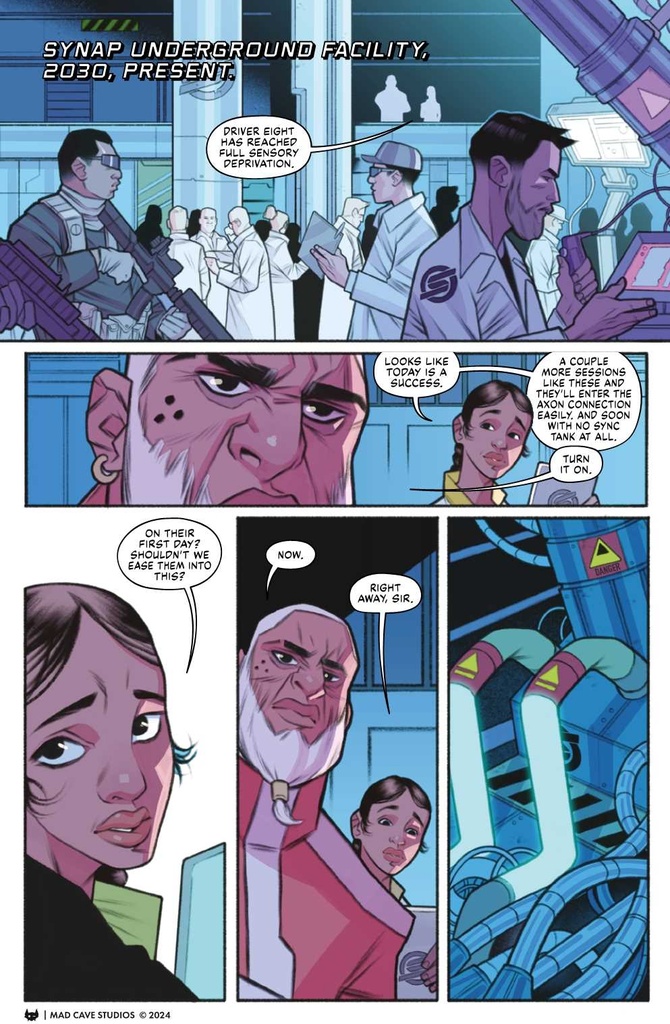 SYNAP #1 (OF 5) CVR B STEPHEN BYRNE