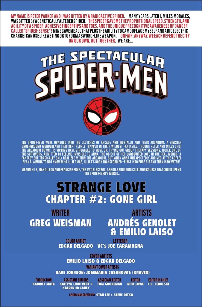 THE SPECTACULAR SPIDER-MEN #9