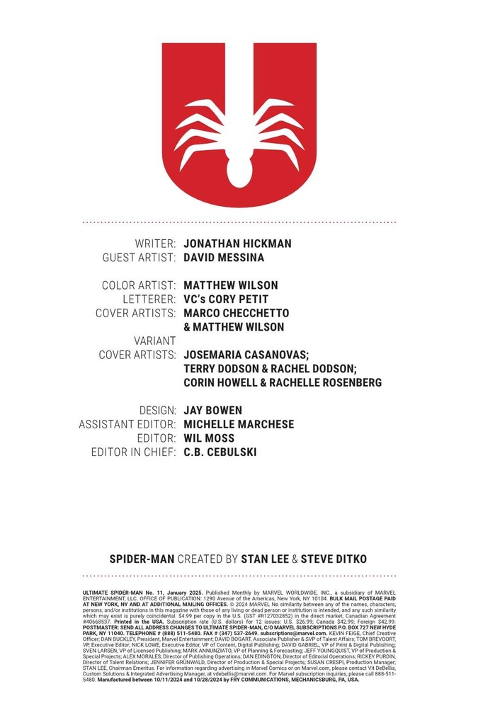 ULTIMATE SPIDER-MAN #11 CORIN HOWELL VAR