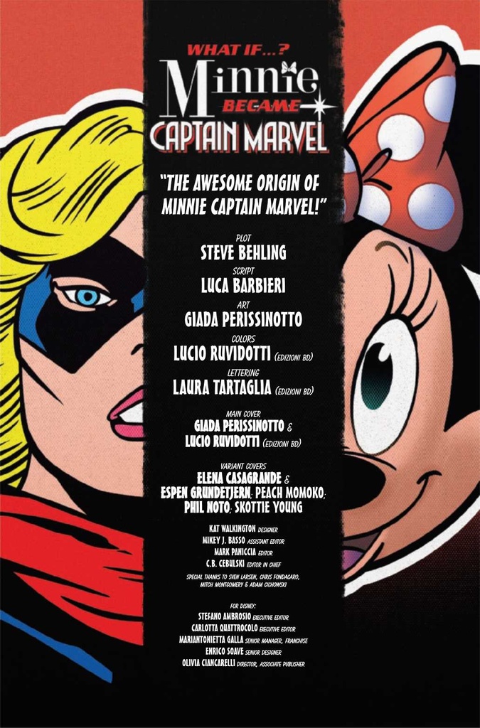 WHAT IF MINNIE BECAME CAPTAIN MARVEL #1
