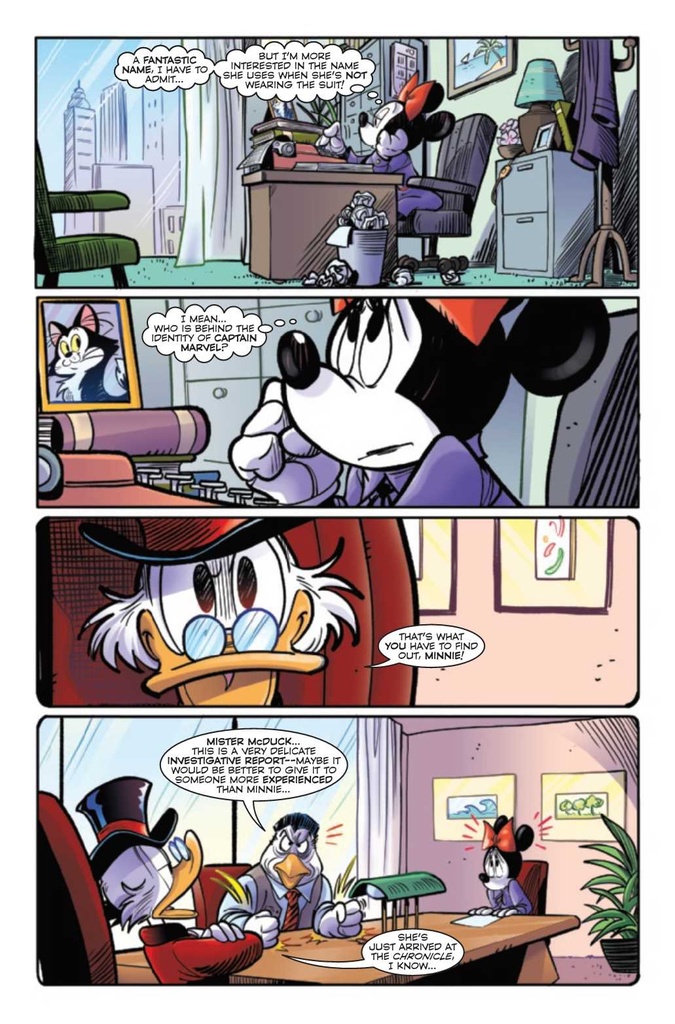WHAT IF MINNIE BECAME CAPTAIN MARVEL #1 NOTO MINNIE VAR