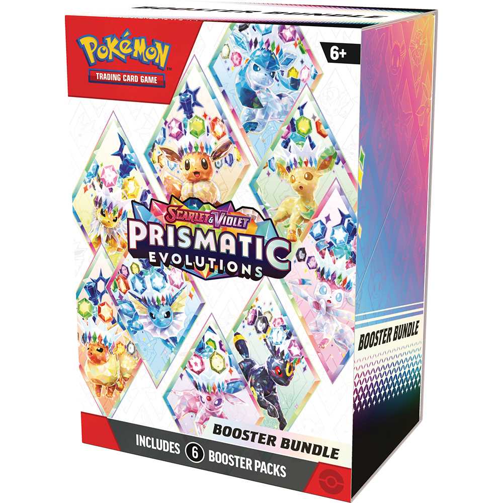 Pokémon - Scarlet & Violet 8.5: Prismatic Evolutions Booster Box (6 packs)