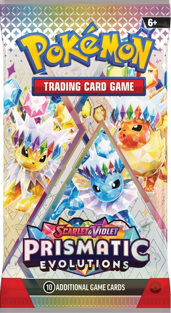 Pokémon - Scarlet & Violet 8.5: Prismatic Evolutions Booster Box (6 packs)