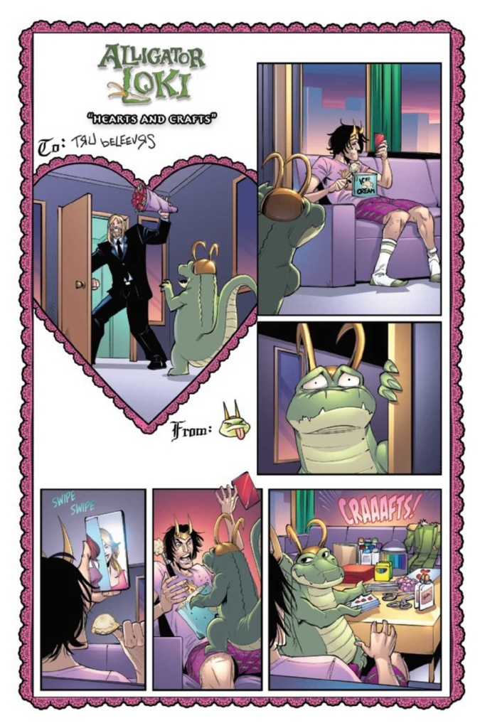 ALLIGATOR LOKI HOLIDAY SPECIAL #1 NICOLETTA BALDARI VAR