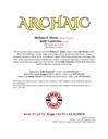 ARCHAIC #1 (OF 5) CVR A CANTIRINO (MR)