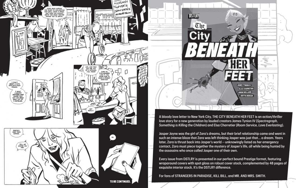 CITY BENEATH HER FEET #1 CVR A CHARRETIER (MR)