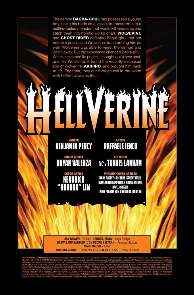 HELLVERINE #1 ALESSANDRO CAPPUCCIO VAR