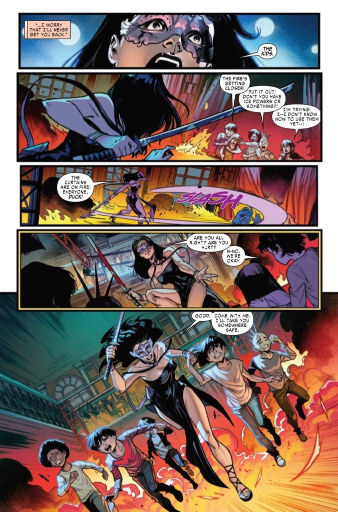 PSYLOCKE #2 DAVID BALDEON MARVEL COMICS PRESENTS VAR