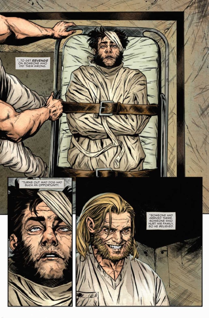 SABRETOOTH THE DEAD DONT TALK #1 (OF 5) DAVIDE PARATORE VAR