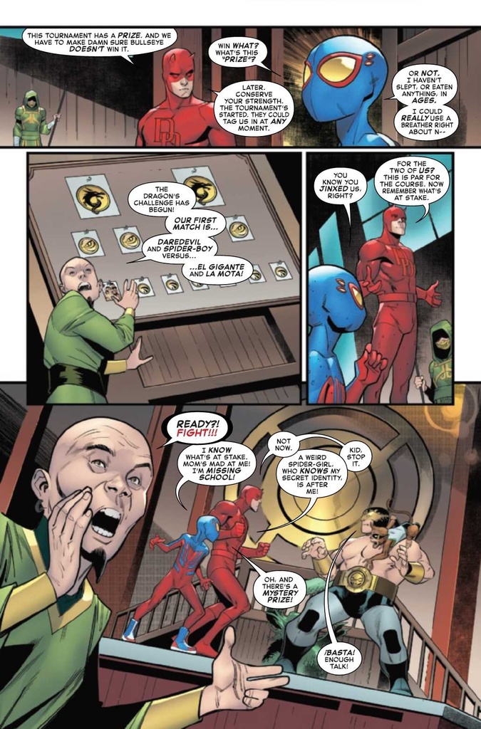 SPIDER-BOY #14 NATACHA BUSTOS WINTER HOLIDAY VAR