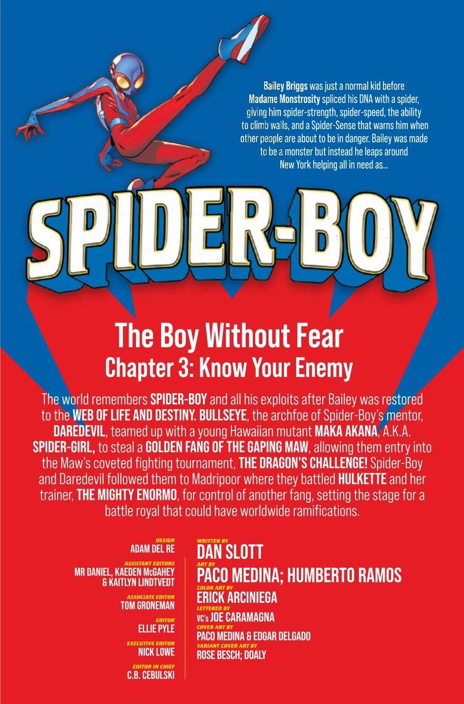 SPIDER-BOY #14 TBD ARTIST VAR