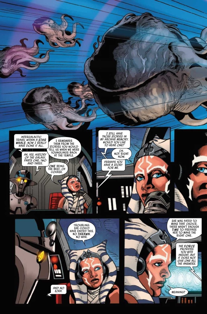 STAR WARS AHSOKA #6 AKA VAR