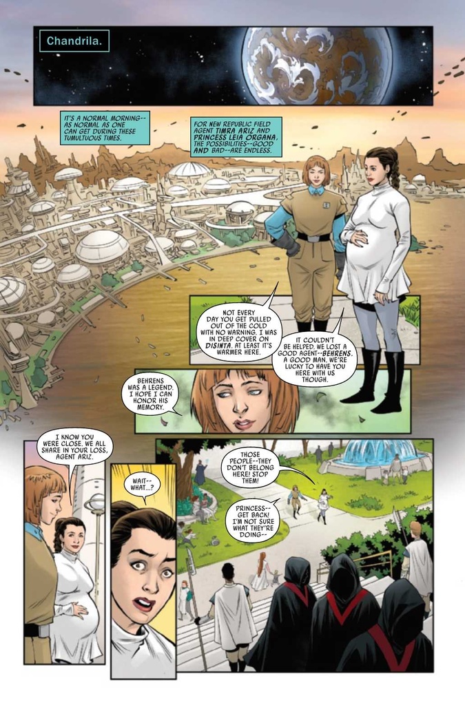 STAR WARS BATTLE OF JAKKU LAST STAND #1 (OF 4) ROD REIS VAR
