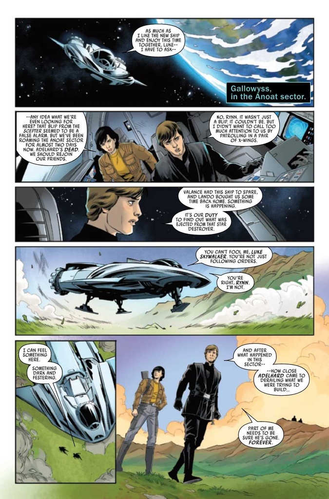 STAR WARS BATTLE OF JAKKU LAST STAND #1 (OF 4) ROD REIS VAR