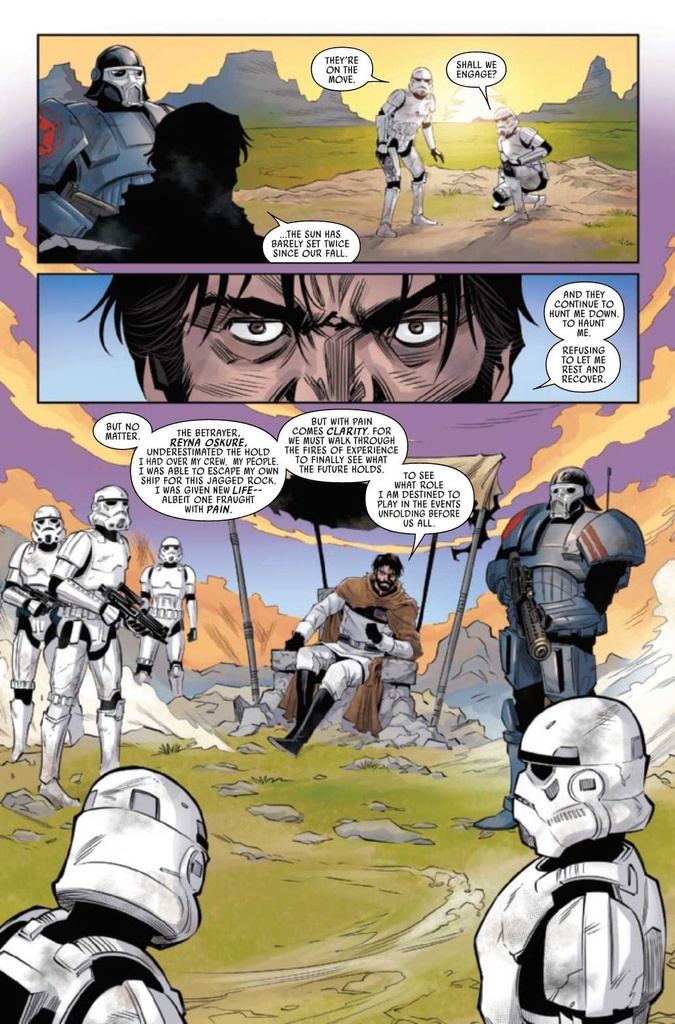 STAR WARS BATTLE OF JAKKU LAST STAND #1 (OF 4) ROD REIS VAR