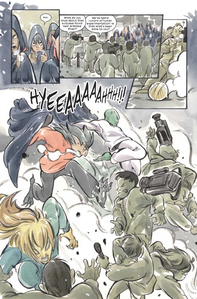 ULTIMATE X-MEN #10 NAO FUJI WINTER HOLIDAY VAR