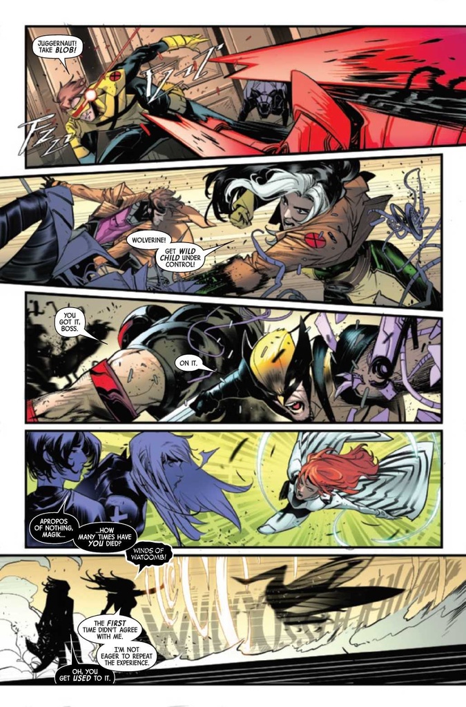 X-MEN #9 CHRIS GIARRUSSO CROSSOVER CONNECT VAR