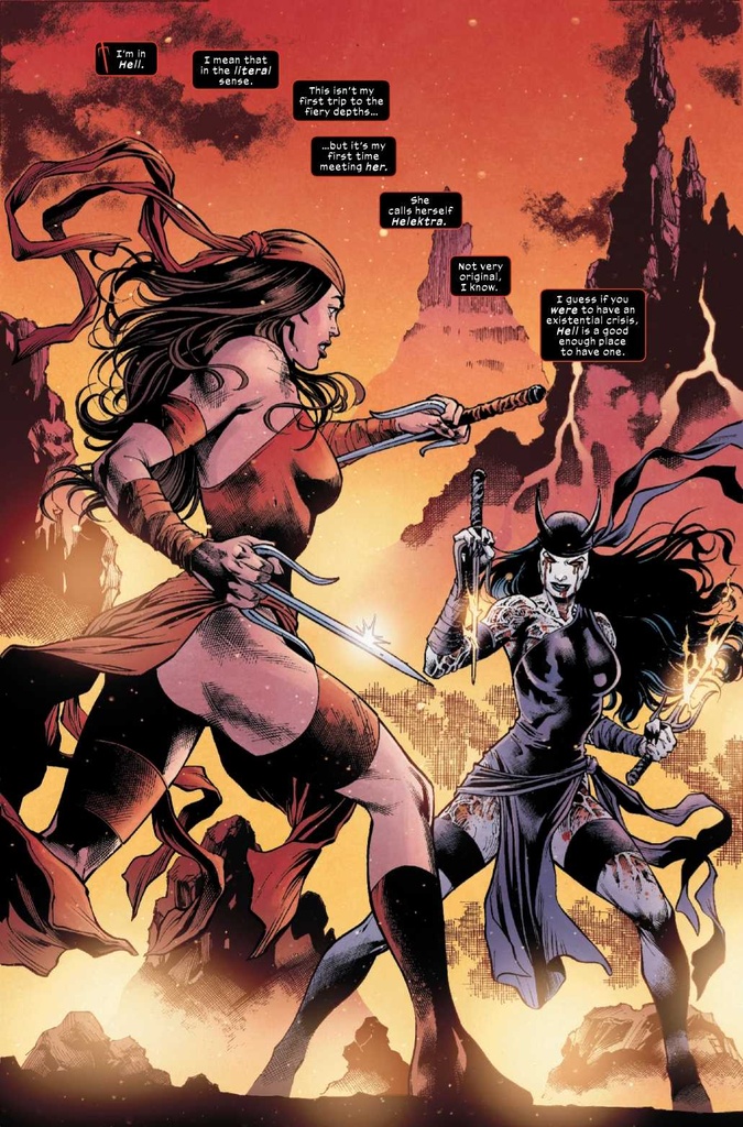DAREDEVIL UNLEASH HELL RED BAND #4 (OF 5) (POLYBAG)