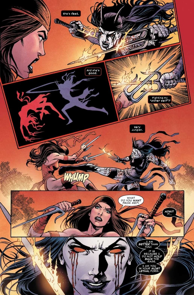 DAREDEVIL UNLEASH HELL RED BAND #4 (OF 5) DAVILA VAR (POLYBAG)