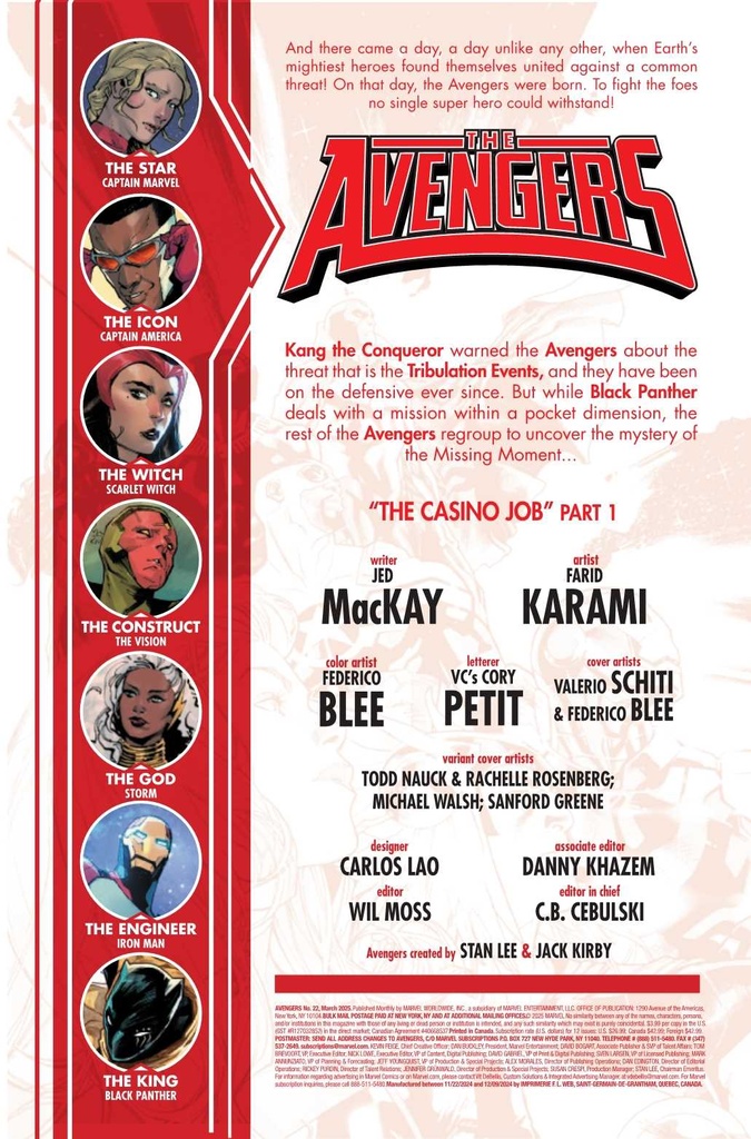 AVENGERS #22 SANFORD GREENE VAR