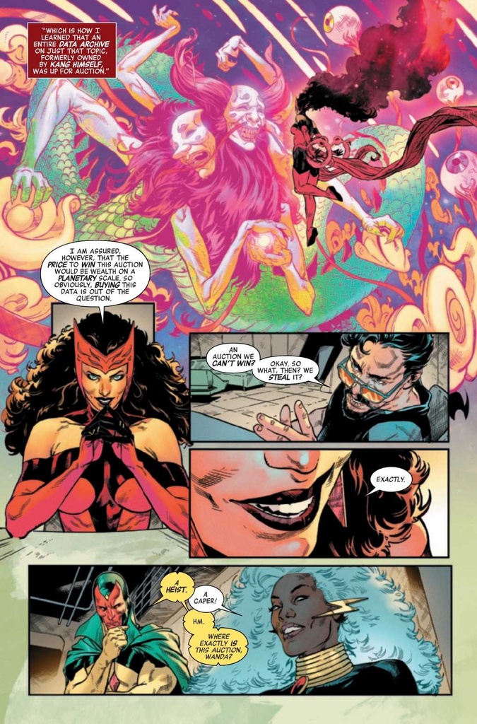 AVENGERS #22 SANFORD GREENE VAR