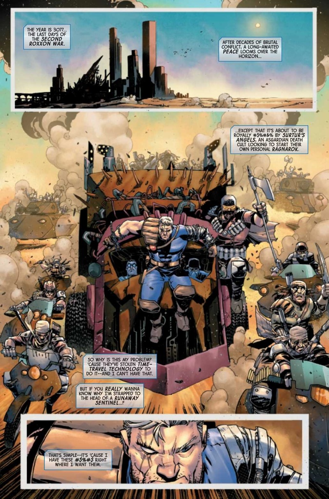 CABLE LOVE AND CHROME #1 (OF 5) IAN CHURCHILL VAR