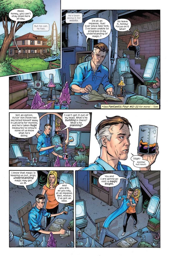FANTASTIC FOUR #28 TBD ARTIST DISNEY FANTASTIC FOUR VAR